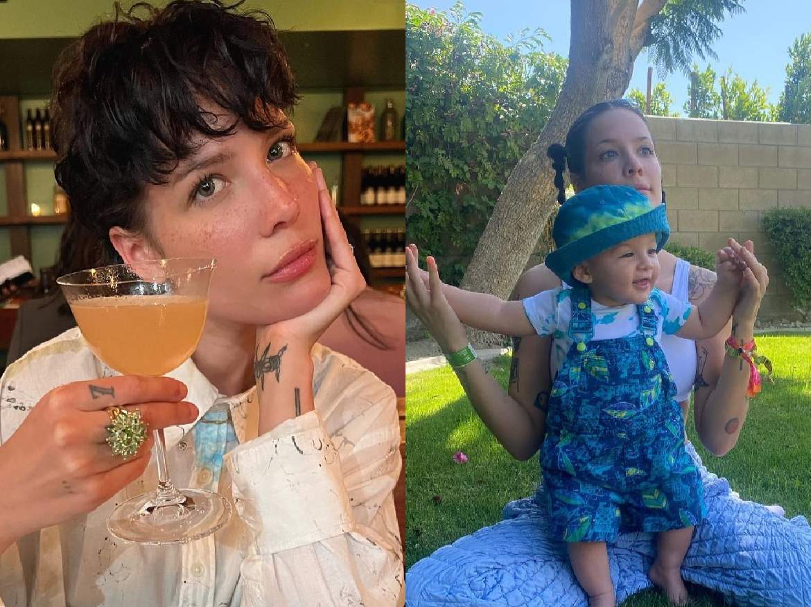 Halsey are un băiețel de 11 luni
