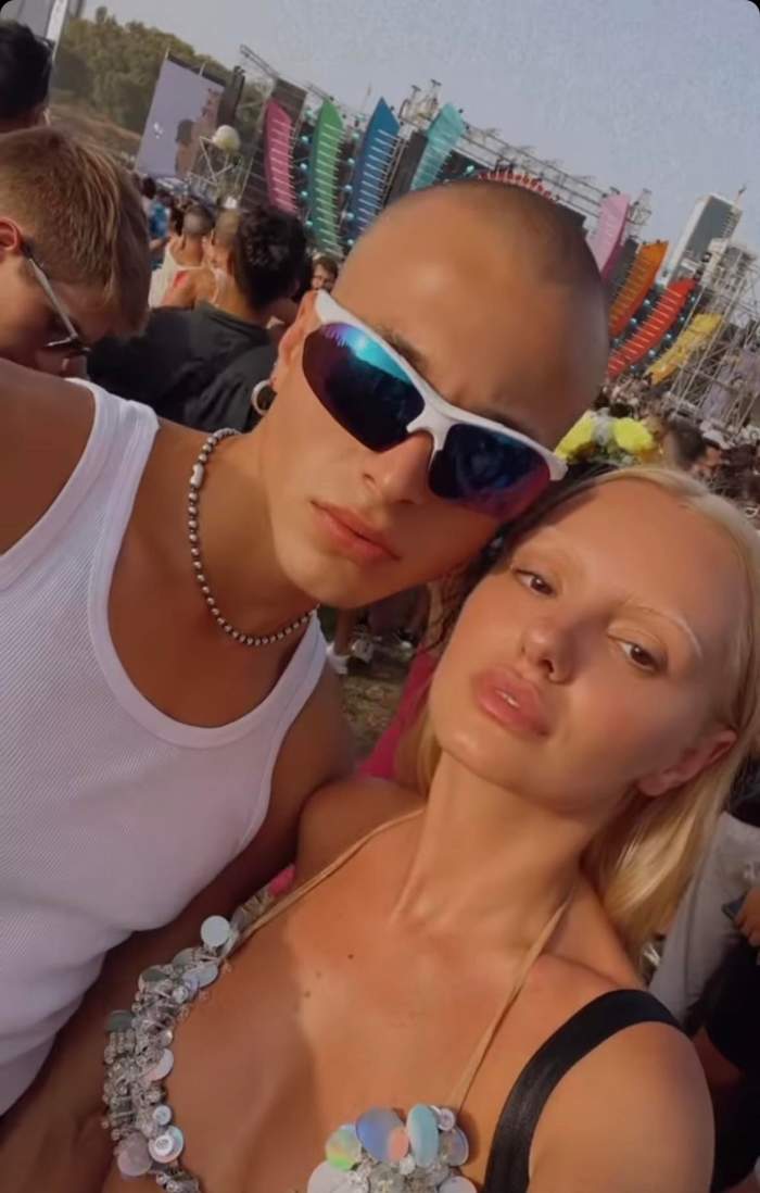 Alexandra Stan, la parada LGBT din Tel Aviv. Vedeta a purtat o ținută incendiară /FOTO
