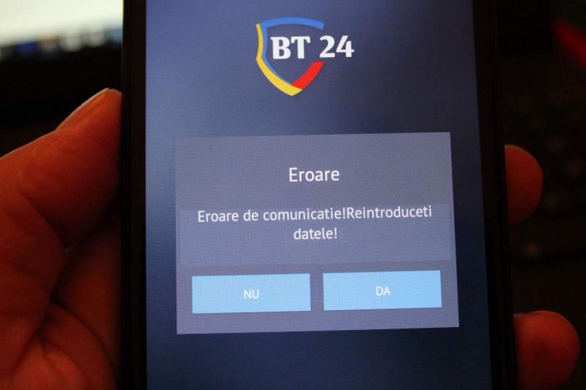 aplicația BT pe telefon