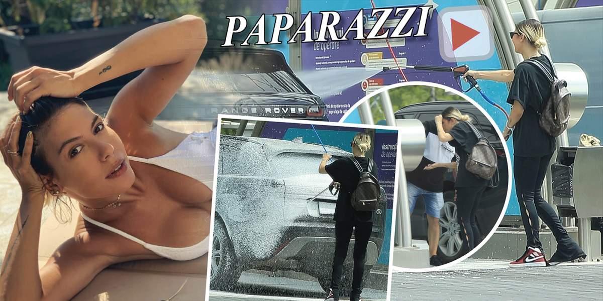 Sore știe să facă și treabă de bărbat atunci când trebuie! Paparazzi spynews.ro au surprins-o în plină activitate / PAPARAZZI