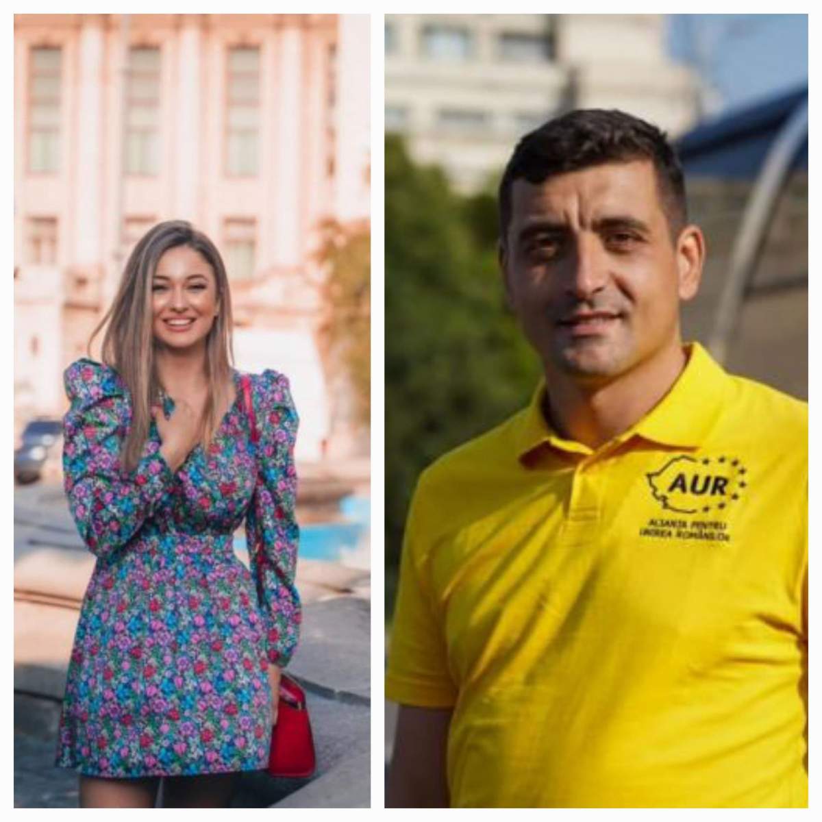 Ce se știe despre Iulia Burcea, iubita lui George Simion. Cei doi fac nuntă în august