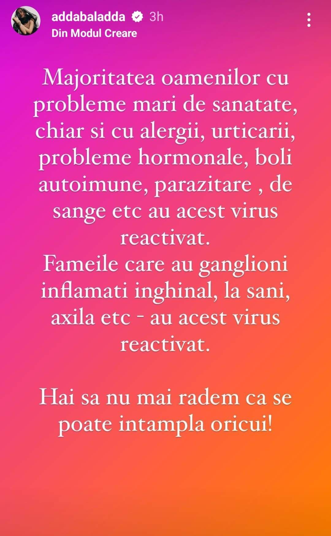 Adda a răbufnit. Ce spune artista despre mononucleoza cronică, afecțiune pe care o are și Justin Bieber: „Hai să nu mai râdem!”