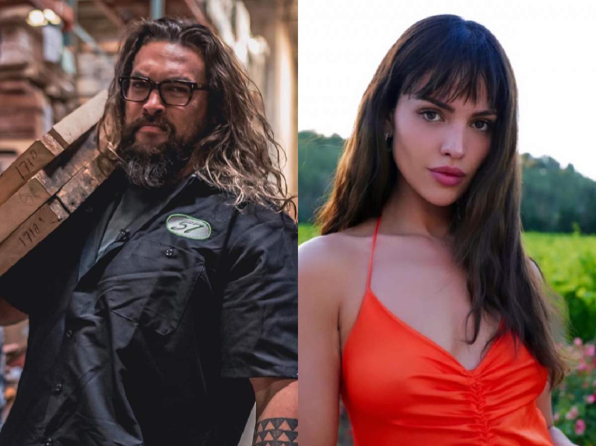 Jason Momoa și Eiza Gonzalez, colaj