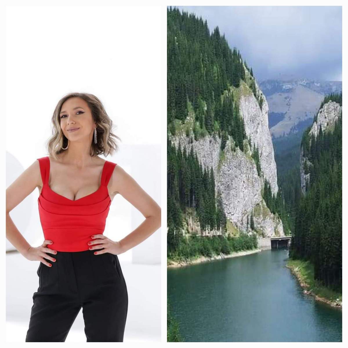 Locul din România unde găsești „Marea din Bucegi”.  Adela Popescu a rămas impresionată când a văzut imaginile de vis / FOTO