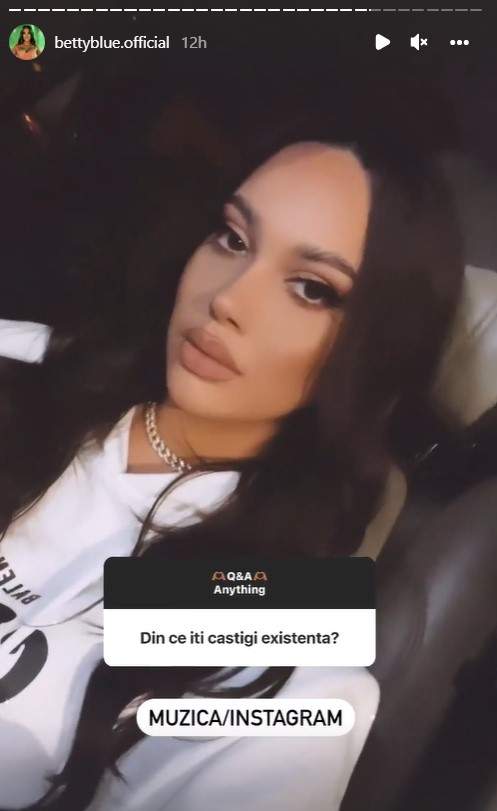 Din ce face bani Betty Vișănescu. Fiica lui Florin Salam le-a dezvăluit adevărul fanilor