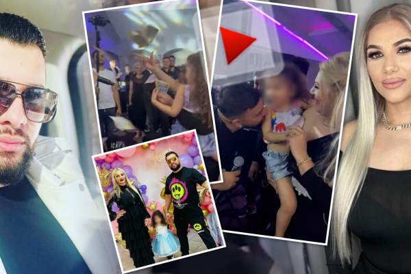 Lambada, dedicații fără număr pentru Tzancă Uraganu și copiii lor. Cum s-au distrat la petrecerea de lux din familia lui Florin Salam / VIDEO