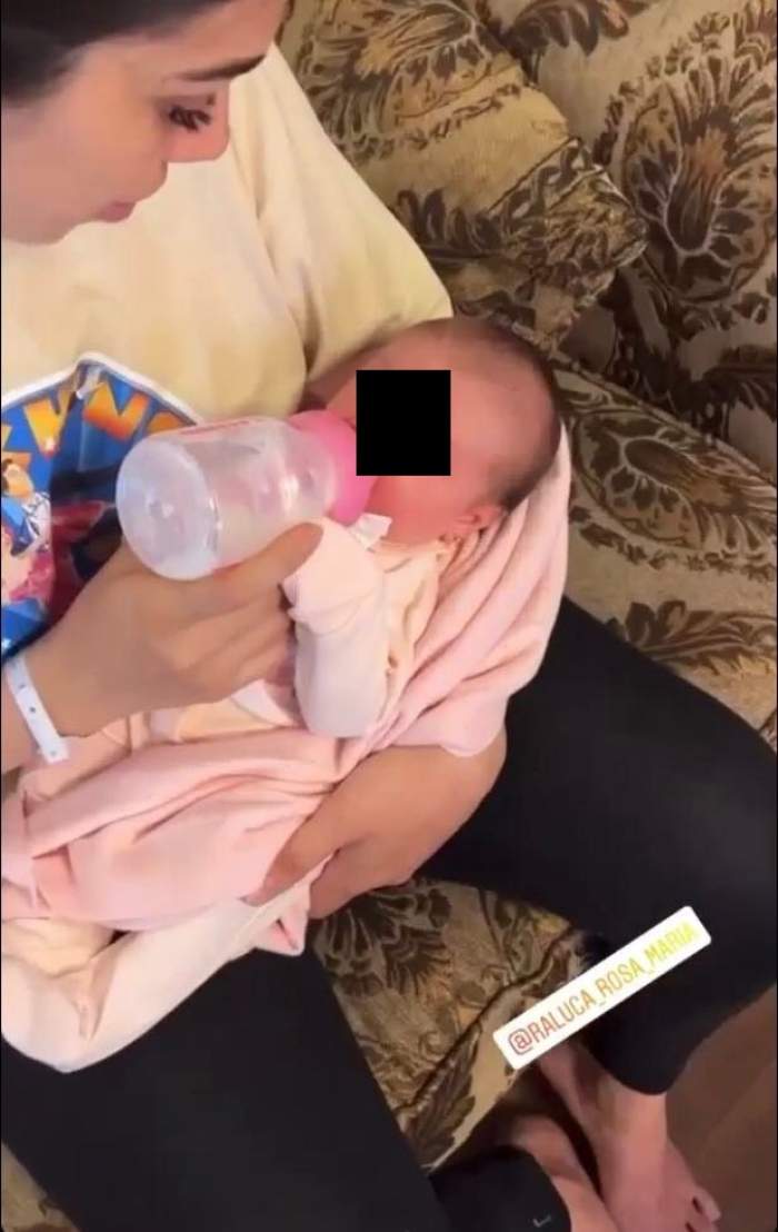 Imagini rare cu Raluca Pastramă și mezina familiei. Chiar soțul brunetei, Ibrahim, le-a surprins / FOTO
