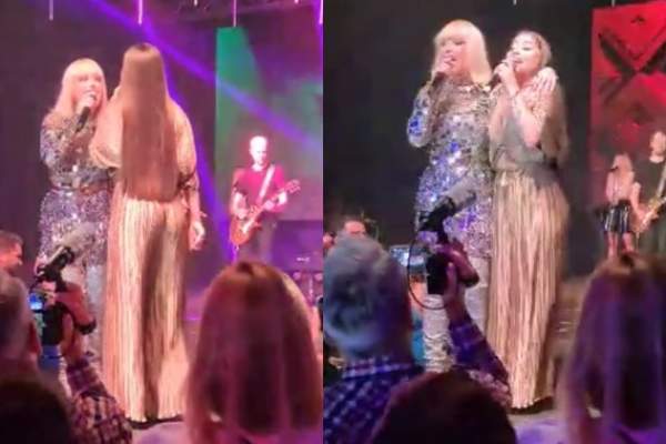 Loredana Groza, show incendiar pe manele! Parteneră de scenă i-a fost chiar Prințesa de Aur / FOTO