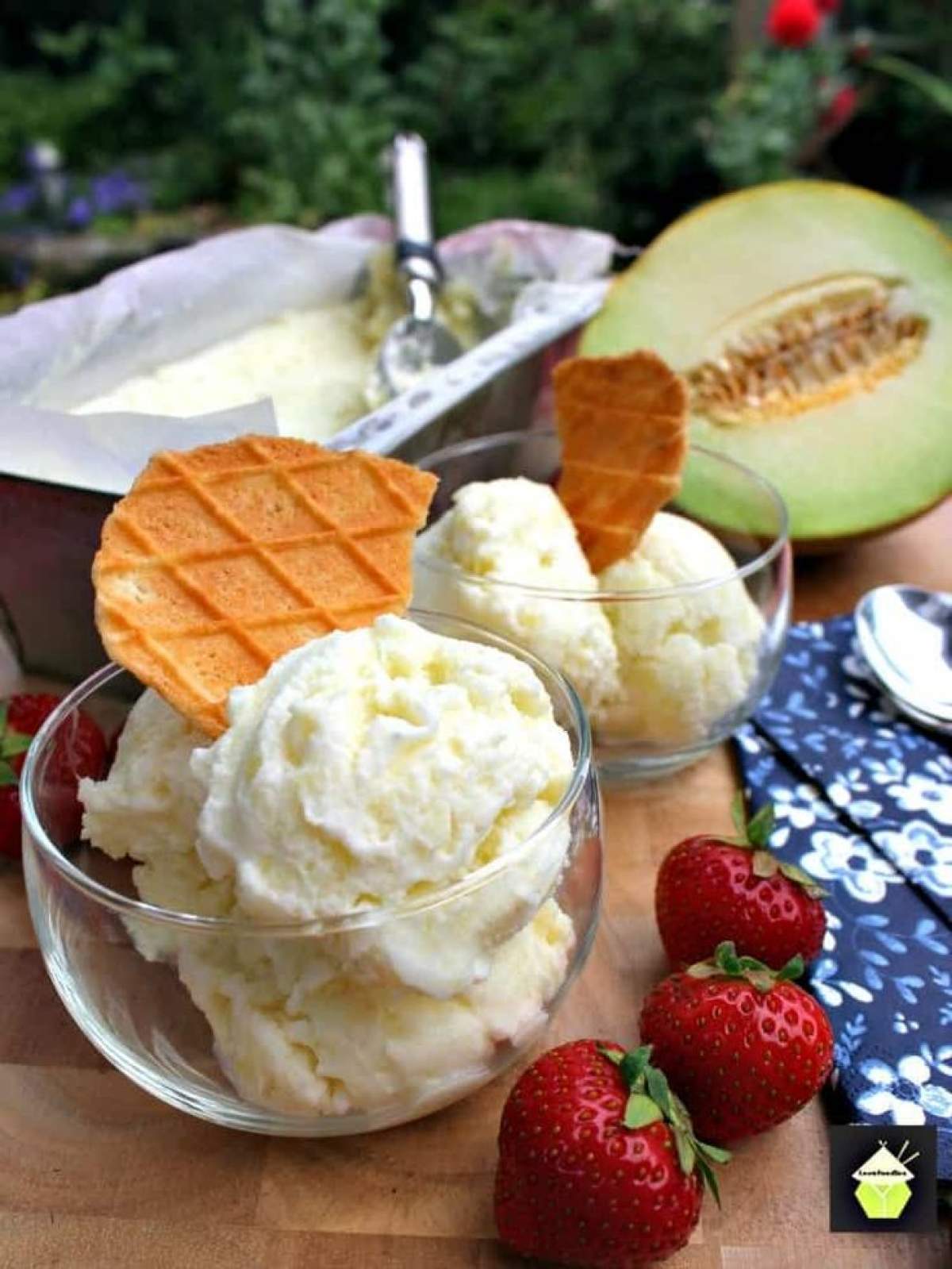 Înghețată de pepene galben. O rețetă perfectă pentru cele mai însorite zile de vară