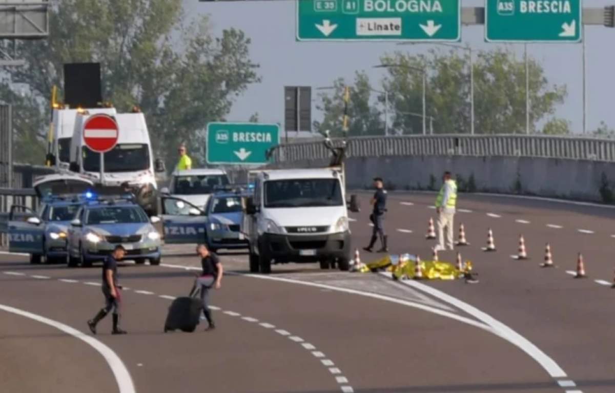 Un român a fost ucis în Italia. Bărbatul a fost călcat de un TIR, iar șoferul a fugit de la locul faptei