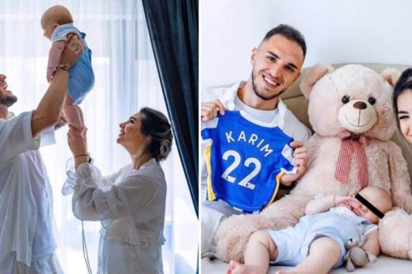 Fotbalistul Virgil Ghiță și-a botezat copilul. Ce imagini a postat sportivul pe rețelele de socializare / FOTO