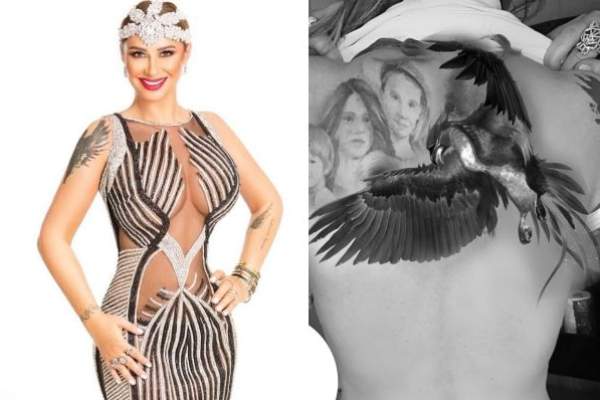 Anamaria Prodan, decizie radicală! Sexy impresara și-a șters tatuajul de pe spate în care apărea chipul lui Laurențiu Reghecampf / FOTO