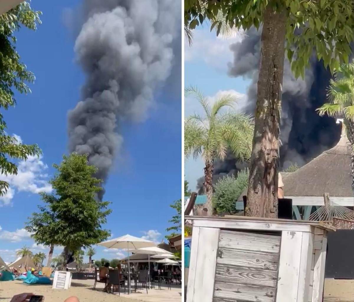 Incendiu puternic la Therme București. Pompierii au intervenit de urgență Incendiu puternic la Therme București. Pompierii au intervenit de urgență