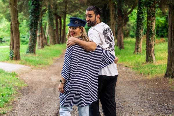 Fotografie emoționantă cu fiica Ginei Pistol și a lui Smiley. Cât de mare s-a făcut Josephine /FOTO