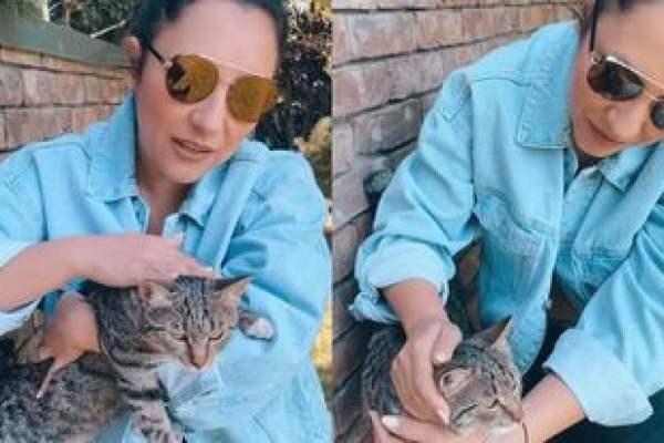 Andra, peripețiii cu o pisică. Animalul de companie a cauzat și anumite probleme, deși are parte de multă iubire: “Uite, aici…” / FOTO