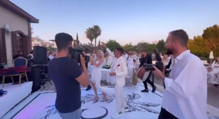 Armin Nicoară și Claudia Puican s-au căsătorit, în Turcia. Imagini senzaționale de la marele eveniment / FOTO