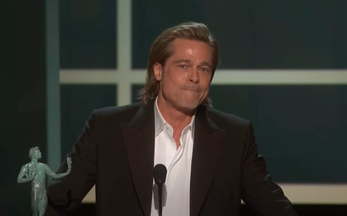 Brad Pitt, la decernarea unor premii