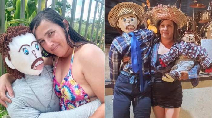 O femeie s-a căsătorit cu o păpuşă de cârpă, în Brazilia. La nuntă au fost prezenți 250 de invitaţi