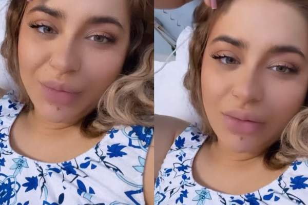 Haziran, primele imagini din spital după ce a născut! Cum se simte iubita lui Luis Gabriel: “Abia aștept să-l văd”