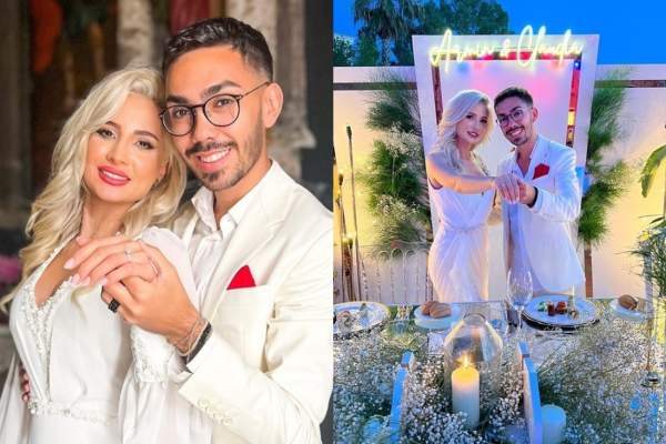 Armin Nicoară și Claudia Puican, primele declarații după ce au devenit soț și soție. S-au căsătorit civil în Turcia: ”A fost minunat, am trăit un vis”