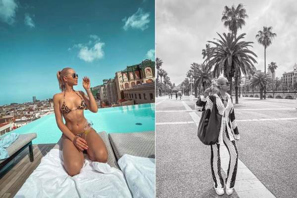 Cât costă o vacanță în Barcelona. Carmen Grebenișan, destinație de lux în inima Spaniei! / FOTO