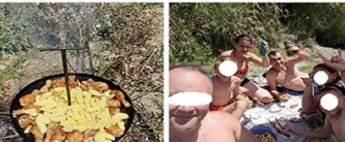 Ei sunt soții care au murit astăzi în râul Timiș. S-au fotografiat cu copiii lor și prietenii de pe mal, acolo unde se aflau la picnic