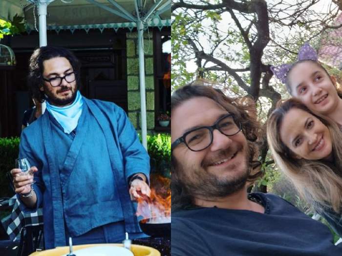 Chef Florin Dumitrescu și familia lui