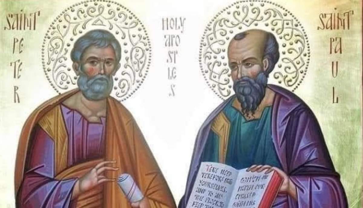 Sfinții Apostoli Petru și Pavel 2022. Rugăciunea pe care trebuie să o spui pentru a avea bunăstare tot anul 