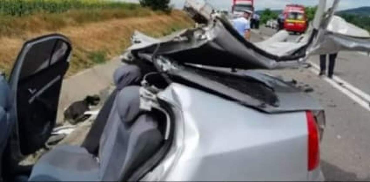 Accident mortal în Vaslui. O persoană a decedat, după impactul puternic cu un TIR / FOTO