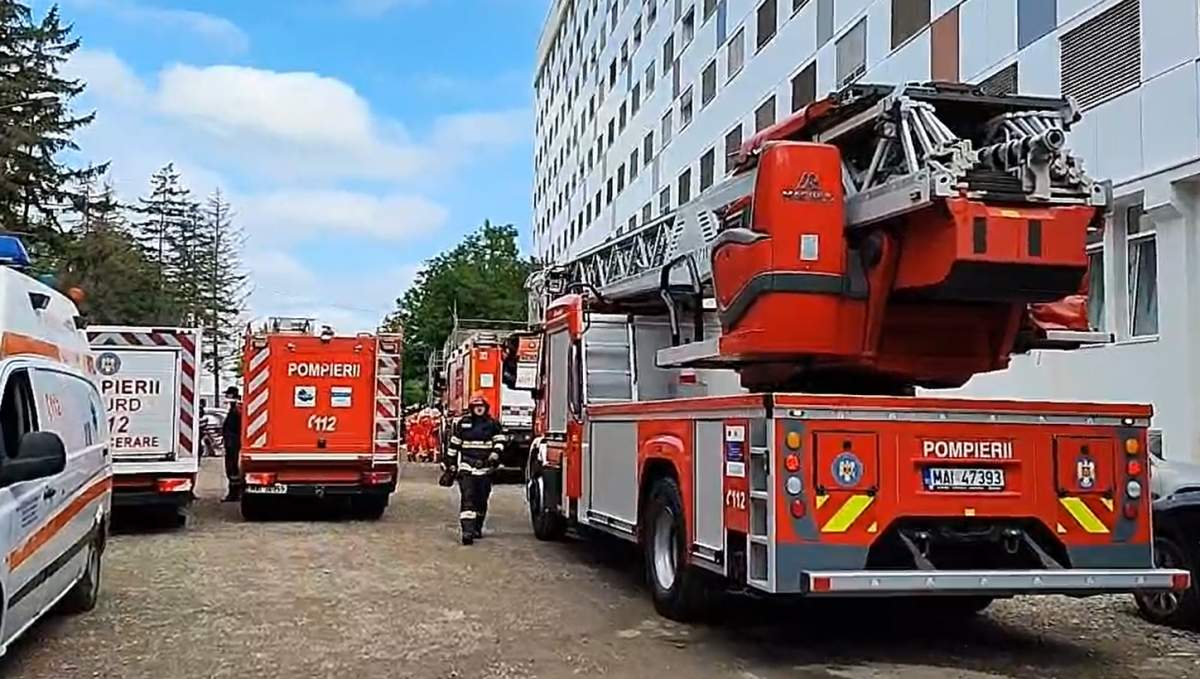 incendiu spital iasi