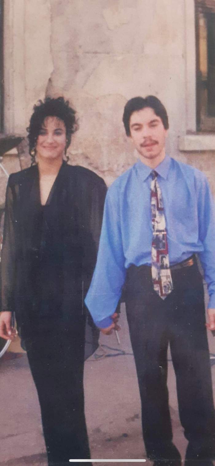 Imagine bombă cu Florin Salam și Fănica, prima lui soție. Cât de mult se iubeau cei doi în tinerețe / FOTO