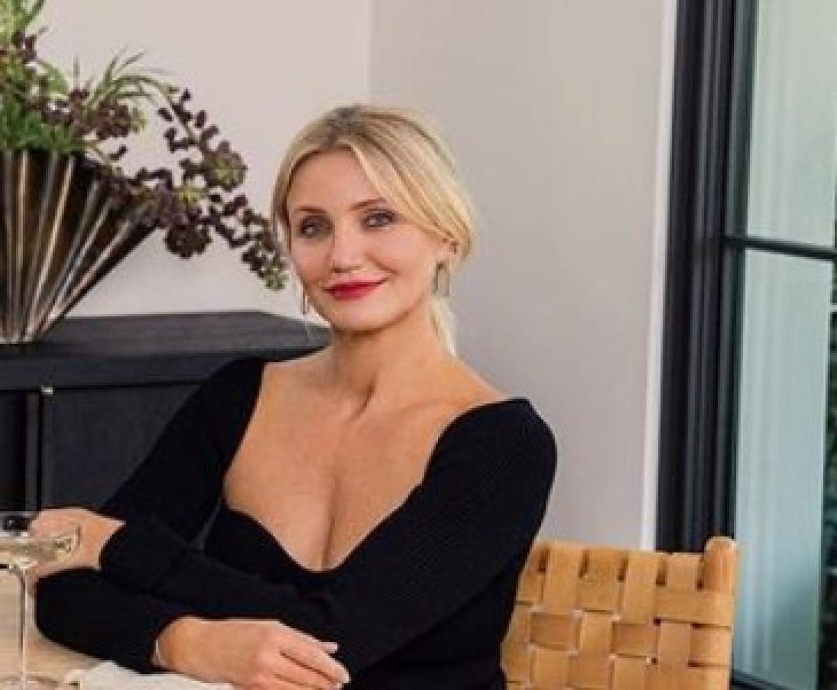 Cameron Diaz, la masă