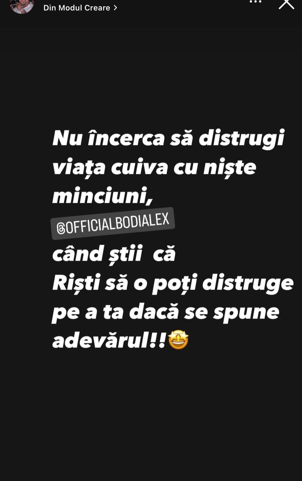 Alex Bodi, mesaj controversat în mediul online. Pe cine "atacă" afaceristul: "Nu încerca să distrugi..." / FOTO