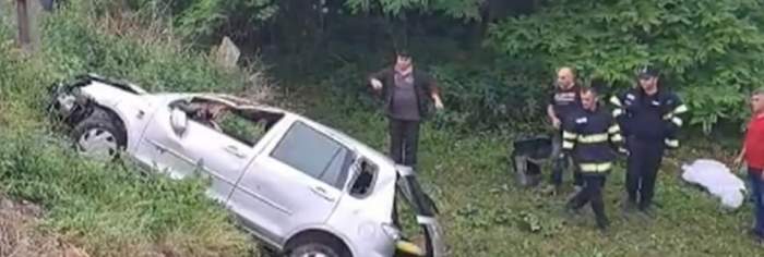 Accident devastator în Bârjoveni, județul Neamț. Un bărbat a murit și alți doi au fost răniți / FOTO