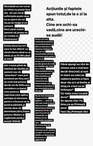 Claudia Pătrășcanu: "Nu-mi este frică nici de amenințări cu bătaia, nici de...". Vedeta, mesaj dur în mediul online / FOTO