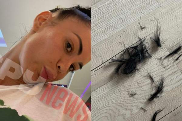 Bianca Pop s-a tuns scurt singură! Fosta ispită de la Insula Iubirii susține că este în depresie / FOTO
