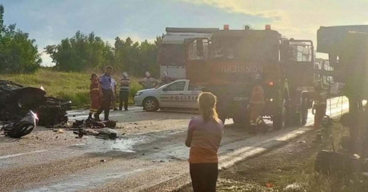 Accident rutier grav în judeţul Constanţa. Doi oameni au încetat din viață pe loc