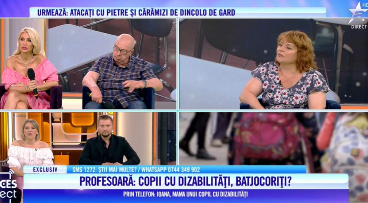 Acces Direct. ”Vor să curețe clasa de acești copii”. Mama unui elev susține că directorul și învățătorul îi discriminează pe colegii fiului ei