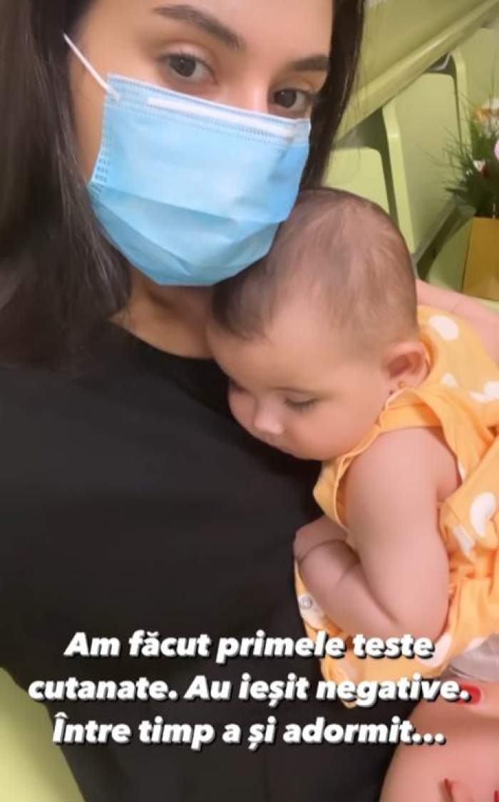Fiica Marisei Paloma, probleme de sănătate. Ce a pățit din nou micuța Iris: "Am făcut primele teste și..." / FOTO