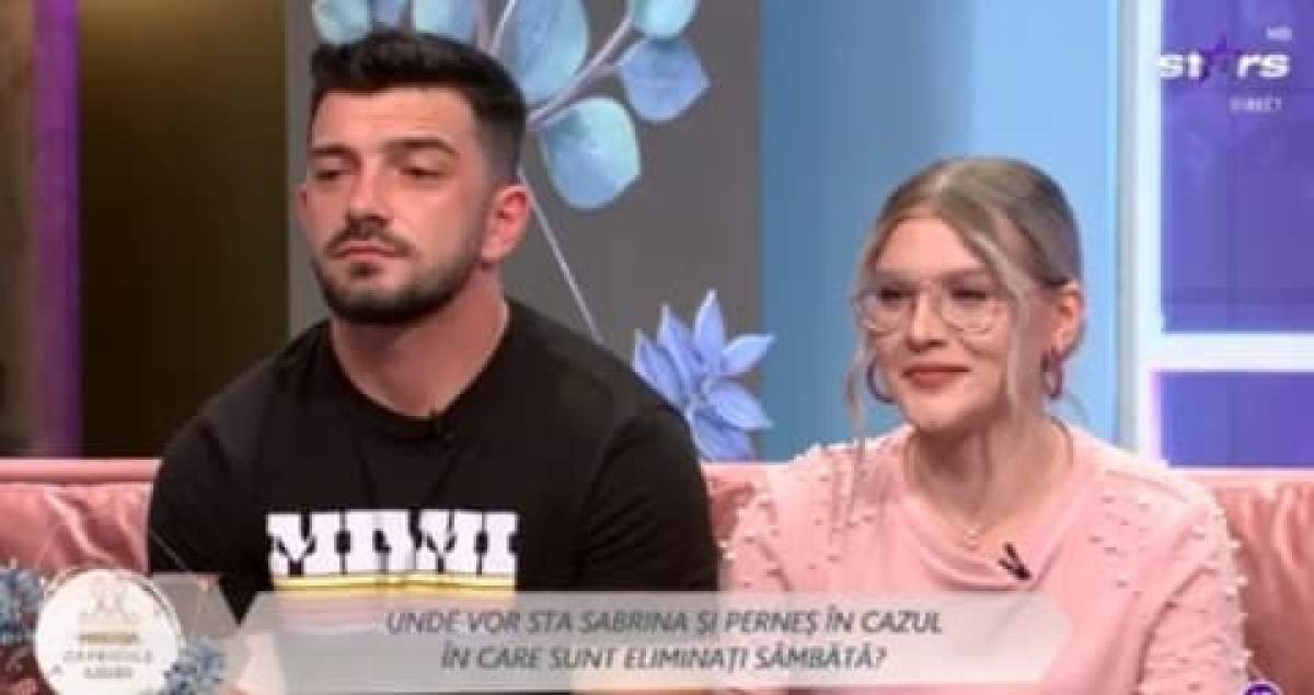 Sabrina și Perneș, discuții aprinse. Cei doi concurenți de la Mireasa - Capriciile Iubirii sunt siguri că vor părăsi emisiunea la sfârșitul săptămânii