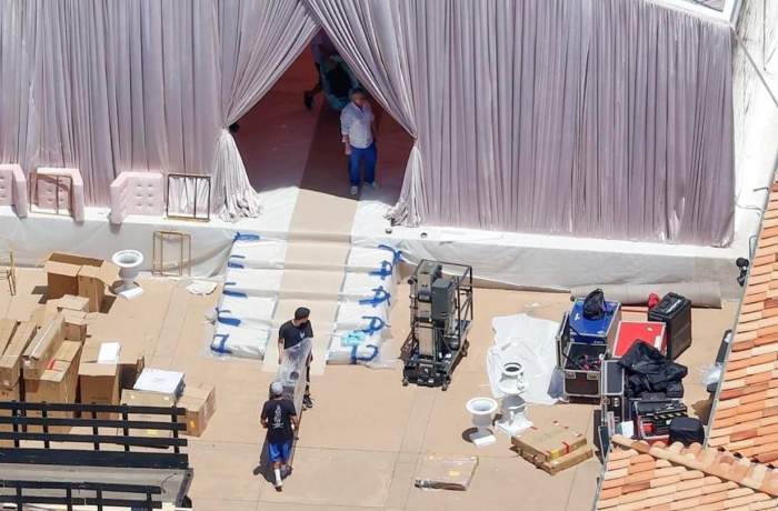 Britney Spears se căsătorește în cort! Primele imagini cu locul unde va avea loc nunta / FOTO