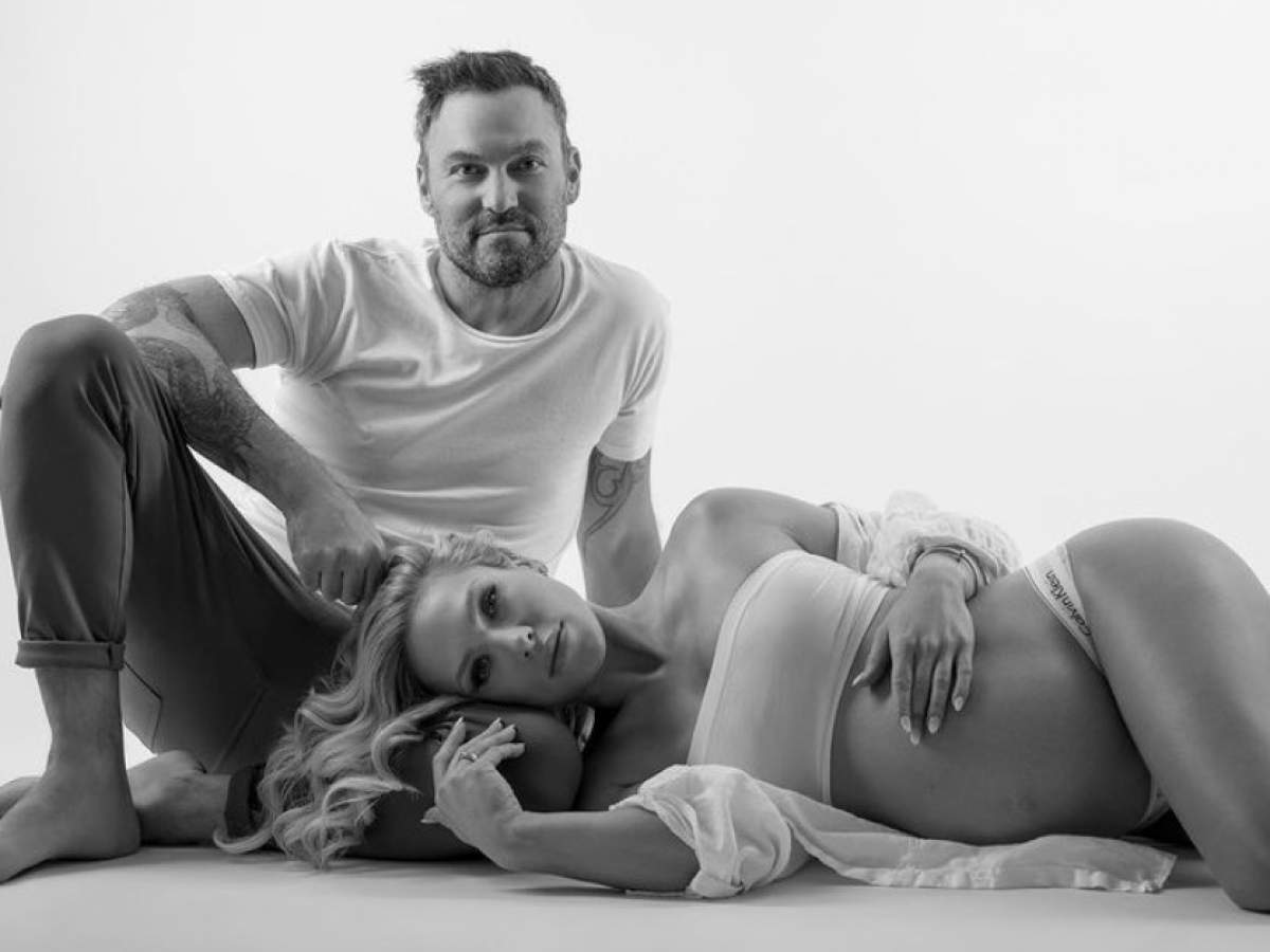 Brian Austin Green alături de iubita însărcinată