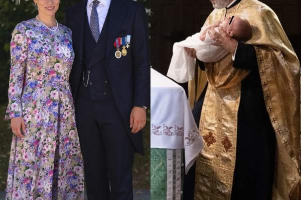 Primele imagini de la botezul fiului lui Nicolae al României: ”Trecut, prezent și viitor in acest loc...” / FOTO