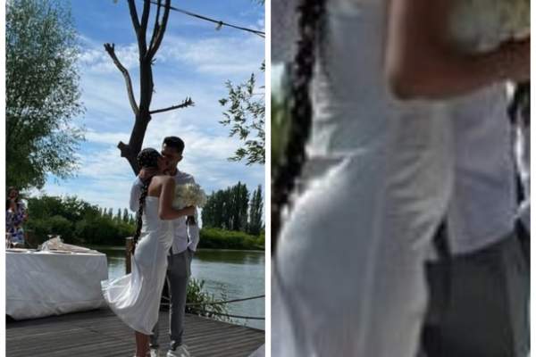 Iubita lui Andrei Ivan este însărcinată?! Detaliul surprins la cununie care a ridicat semne de întrebare / FOTO