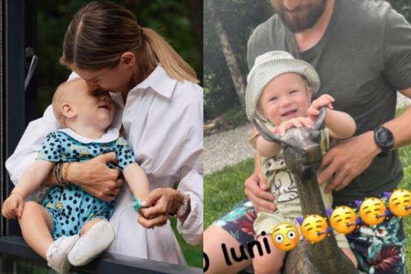 ”Dacă face asta la grădi, nu eu l-am învățat”. Cum și-a surprins Gabriela Prisăcariu fiul. Tiago a împlinit astăzi 10 luni / FOTO