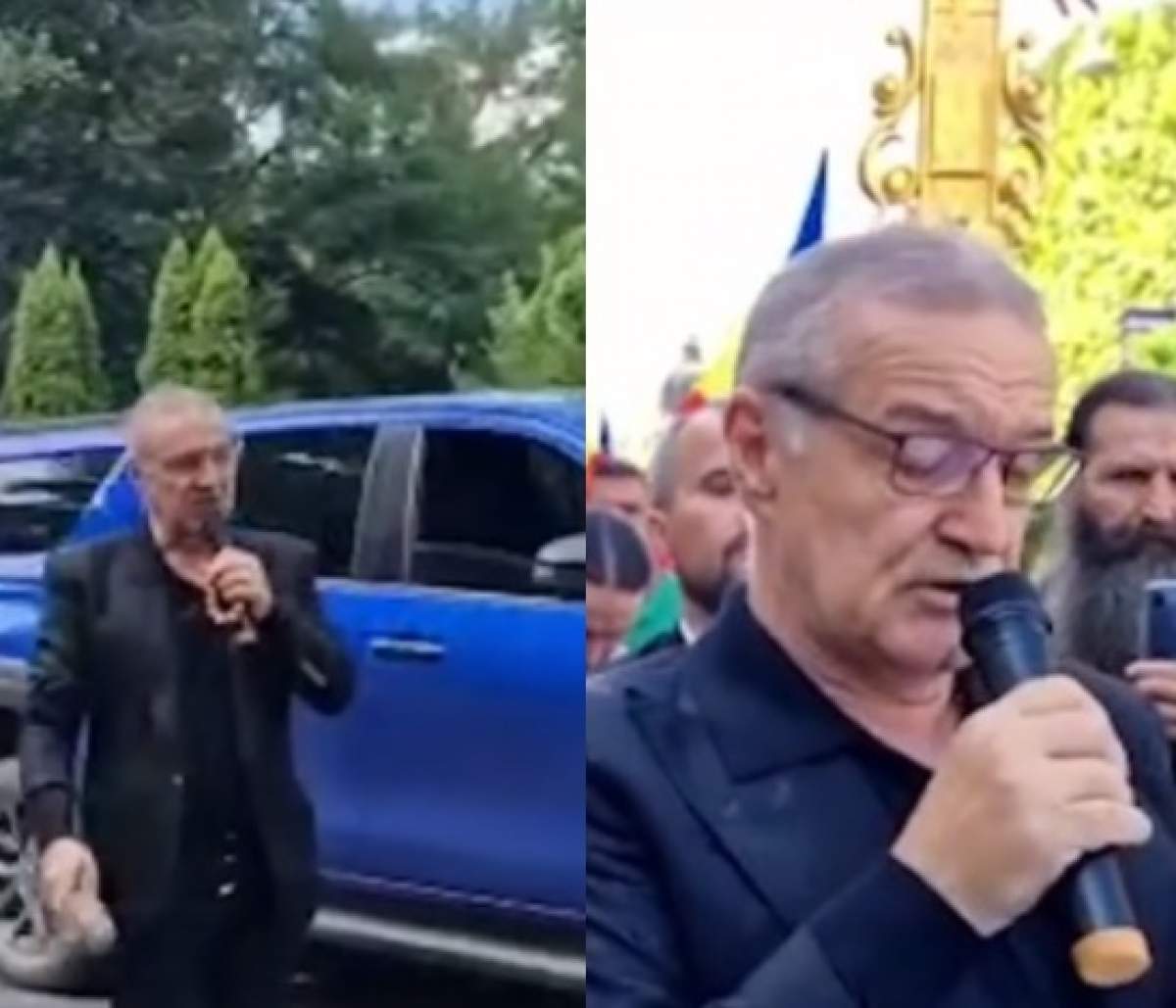 Gigi Becali, gest controversat! A stropit cu agheasmă în locul unde a avut loc ieri marșul Bucharest Pride / FOTO 