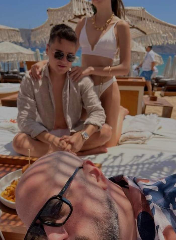 Selly și iubita lui, Smaranda, vacanță de lux în Mykonos. Și Matei Dima i-a însoțit pe cei doi îndrăgostiți / FOTO