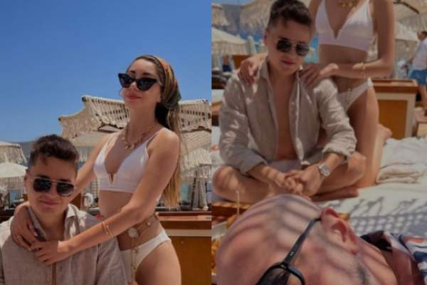 Selly și iubita lui, Smaranda, vacanță de lux în Mykonos. Și Matei Dima i-a însoțit pe cei doi îndrăgostiți / FOTO