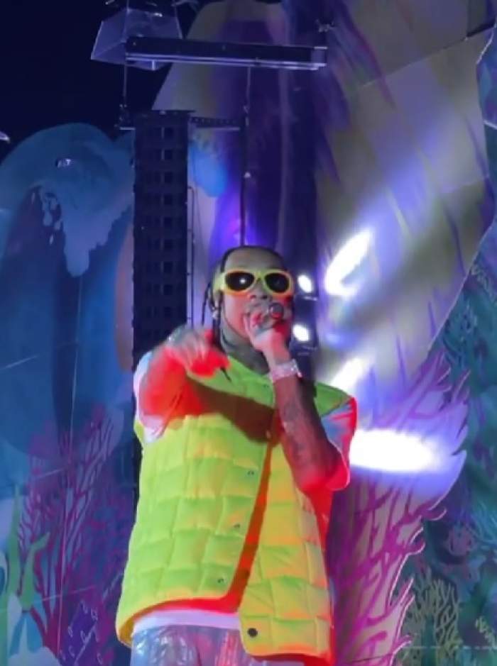 Tyga, cel mai așteptat rapper de la festivalul Neversea din Constanța. Cum a apărut pe scenă fostul iubit al lui Kylie Jenner / FOTO