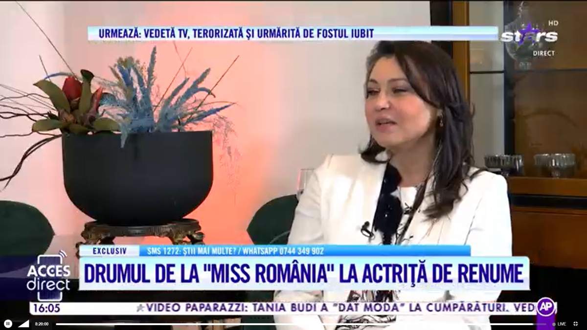 Acces Direct. Daniela Nane are o poveste de viață impresionantă. Actrița a povestit cum era să ardă de vie: “Dormeam și…”